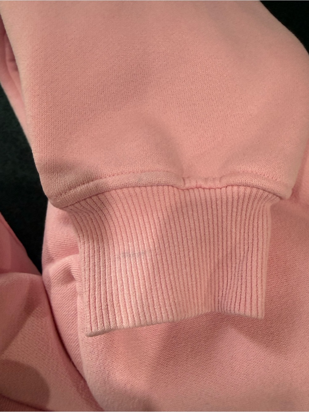 Pink Palm Puff Pink Embroidered “Everything Comes In Waves” Sweatshirt Size XS - Picture 8 of 8